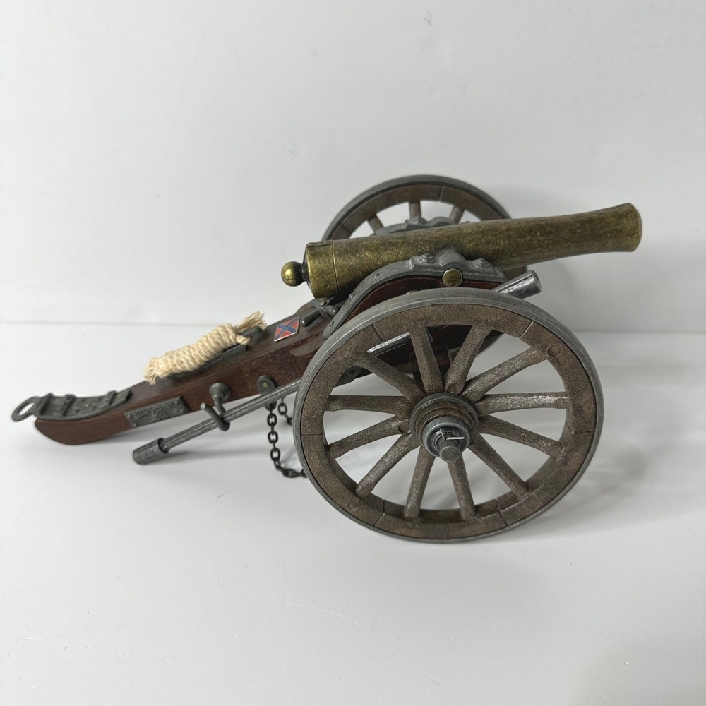 Dahlgren 1861 Civil War Replica Cannon 11" Model Wood Metal Vintage Decor
